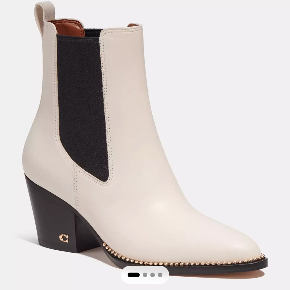 Coach Pierce Leather Bootie, Women’s 7